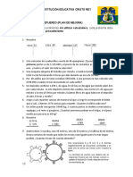 TALLER Plan de Mejora Grado Noveno y Décimo