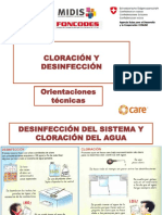 5) Cloración y Desinfección 1 2015