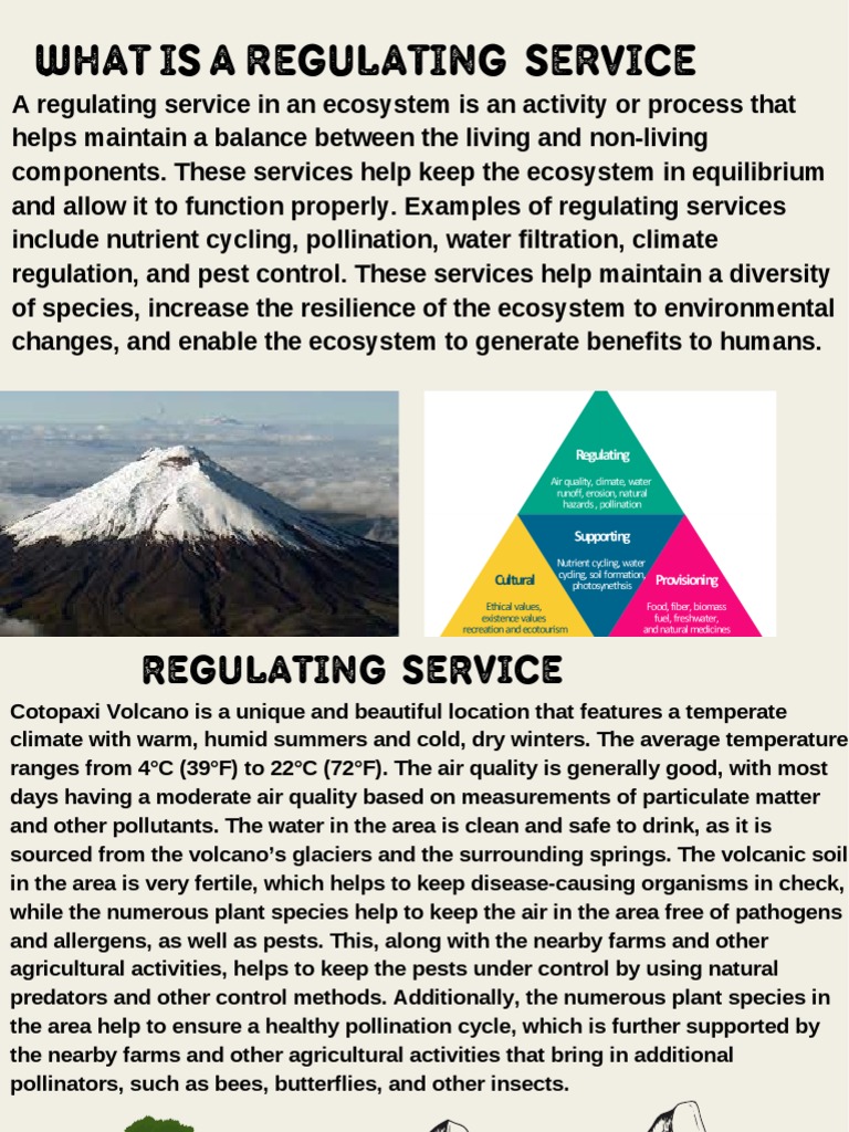What Is A Regulating Service PDF Ecosystem Pollination