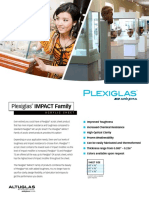 Plexiglas Impact Family Data Sheet