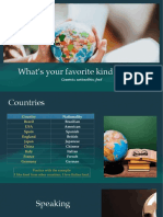 Food and Countries