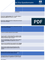Canada Visa Questionnaire