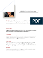 Biografia de Mariana Avila