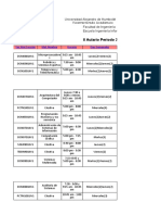 Resultado de Horario