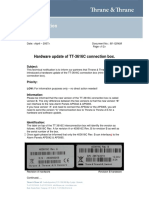 TN Hardware Update of The TT-403616C Connection Box Rev C
