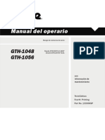 Telehandler Manual Del Operario Español