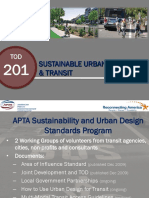 TOD 201 Sustainable Urban Design Transit