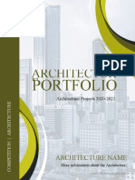 Architecture Portfolio Cover 2