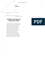 Análisis de Sangre - El Mapa de La Salud - El Médico Interactivo