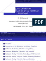 Quantum Physics 2 - Solution of Schroedinger Equations(0)