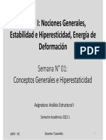 Análisis Estructural: Conceptos Generales e Hiperestaticidad