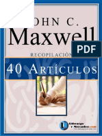 4 E Book 40 Articulos John Maxwell PDF