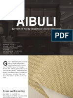 Aibuli: Environment-Friendly Natural Grass Weaves Wallcovering