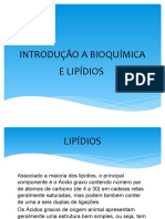 Introdução aos lipídios e ácidos graxos