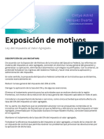 Exposición de Motivos LIVA