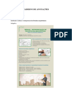 CADERNO DE ANOTAÇÕES - Desenho Projetivo