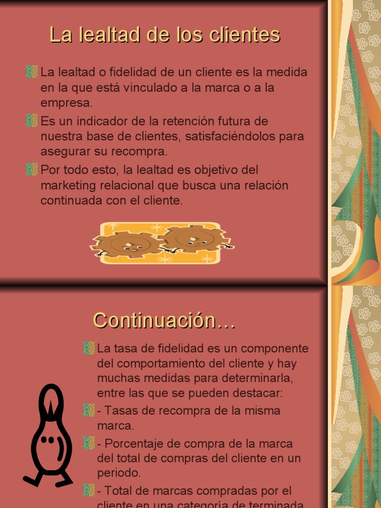 Tasa de Recompra y Lealtad del Cliente | PDF | Calidad (comercial) | Marca