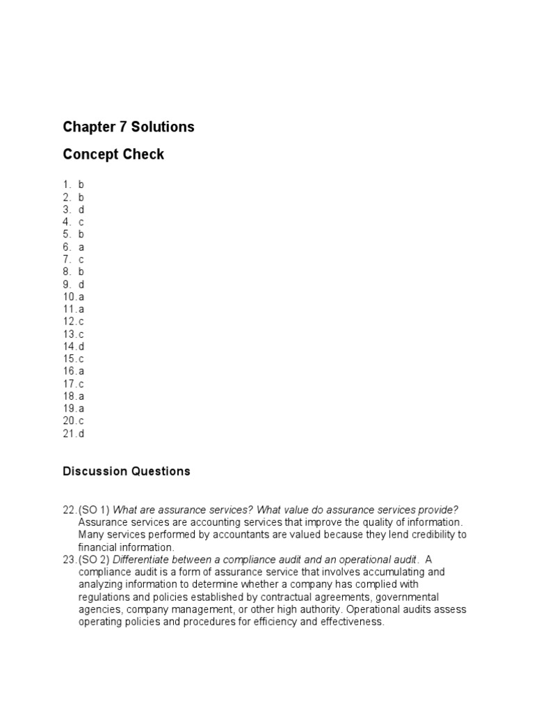CH 07 PDF Financial Audit Audit