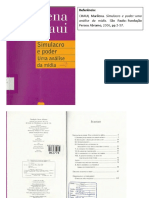 Marilena Chaui - Simulacro E Poder - Uma Análise Da Mídia. Fundação Perseu Abramo (2007)