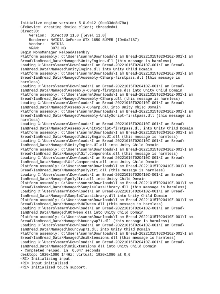 Output Log | PDF | Json | Boolean Data Type