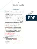 Classical Genetics Edit1 PDF