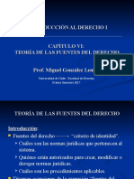 Teoría de las fuentes formales del derecho chileno
