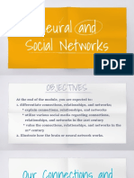 Neural and Social Networks Lesson 5 Week 6