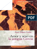 Amor y Sexo en La Antigua Grecia Juan Eslava Galan