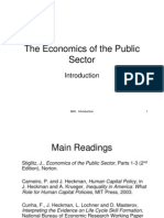 Eco of Public Sector - Joseph Stiglitz