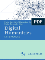 Digital Humanities. Eine Einführung