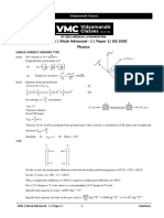 Jee Advance 1 Paper 1 Sol