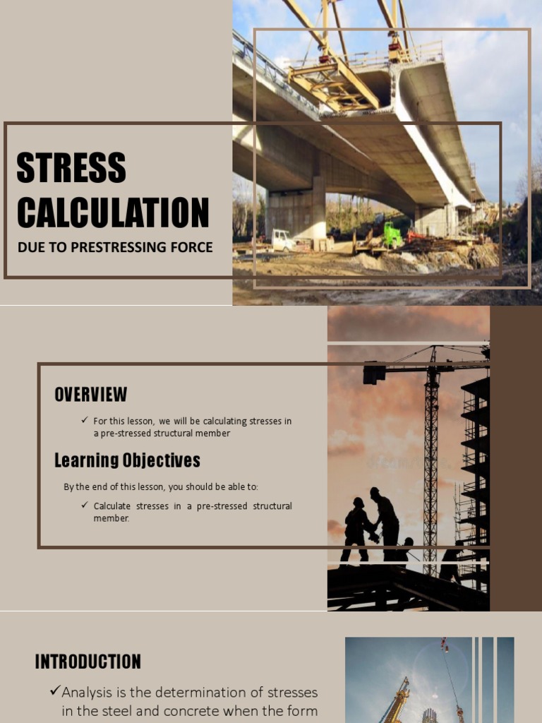 Prestressed Concrete Stress Analysis | PDF | Prestressed Concrete ...