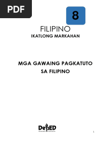 Filipino 8 LAS Quarter 3