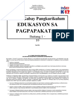Edukasyon Sa Pagpapakatao Curriculum Guide
