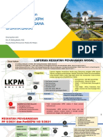 Sambutan DPMPTSP Sosialisasi LKPM Bandung 060123