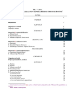 Statut Bor Aprobat de SF - Sinod 17.02