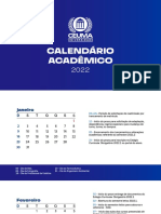 Calendário Acadêmico 2022