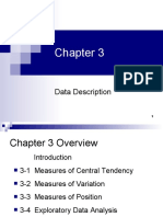 Chapter 3 Data Description: Calculating Mean, Median, and Mode