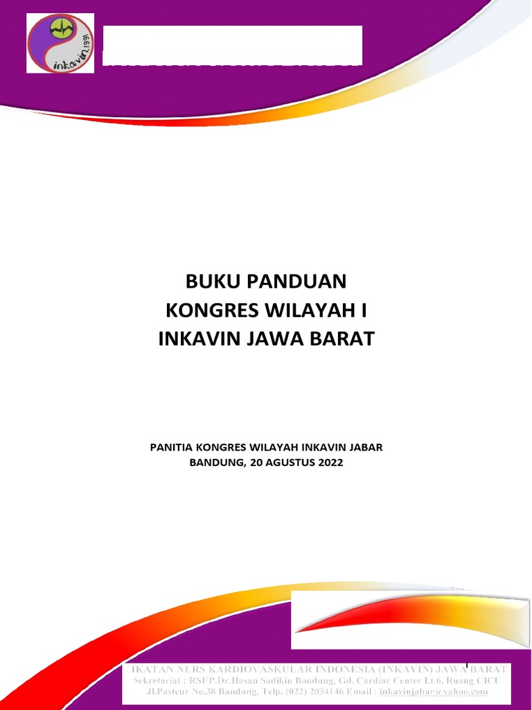 Kongres Wilayah I INKAVIN Jabar 2022 | PDF