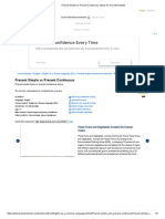 Present Simple Vs Present Continuous Activity For Pre-Intermediate