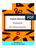 English Alphabet Flashcards For Young Students