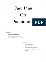 Care Plan Pneumonia Compress