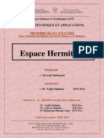 Espace Hermitien