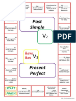 Past Simple or Present Perfect Boardgame