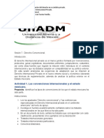 Actividad 1. Las Convenciones Internacionales y El Estado Mexicano