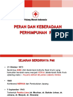 Peran Dan Keberadaan Perhimpunan Pmi