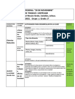 Actividades para El 4 y 5 de Noviembre 3° Grado