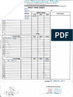 Daily Time Sheet Periode Desember 2022