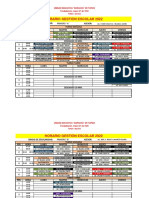 Formato de Horarios