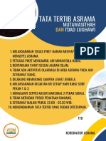 Tata Tertib Asrama Mutawasithah Dan I'dad Lughawi